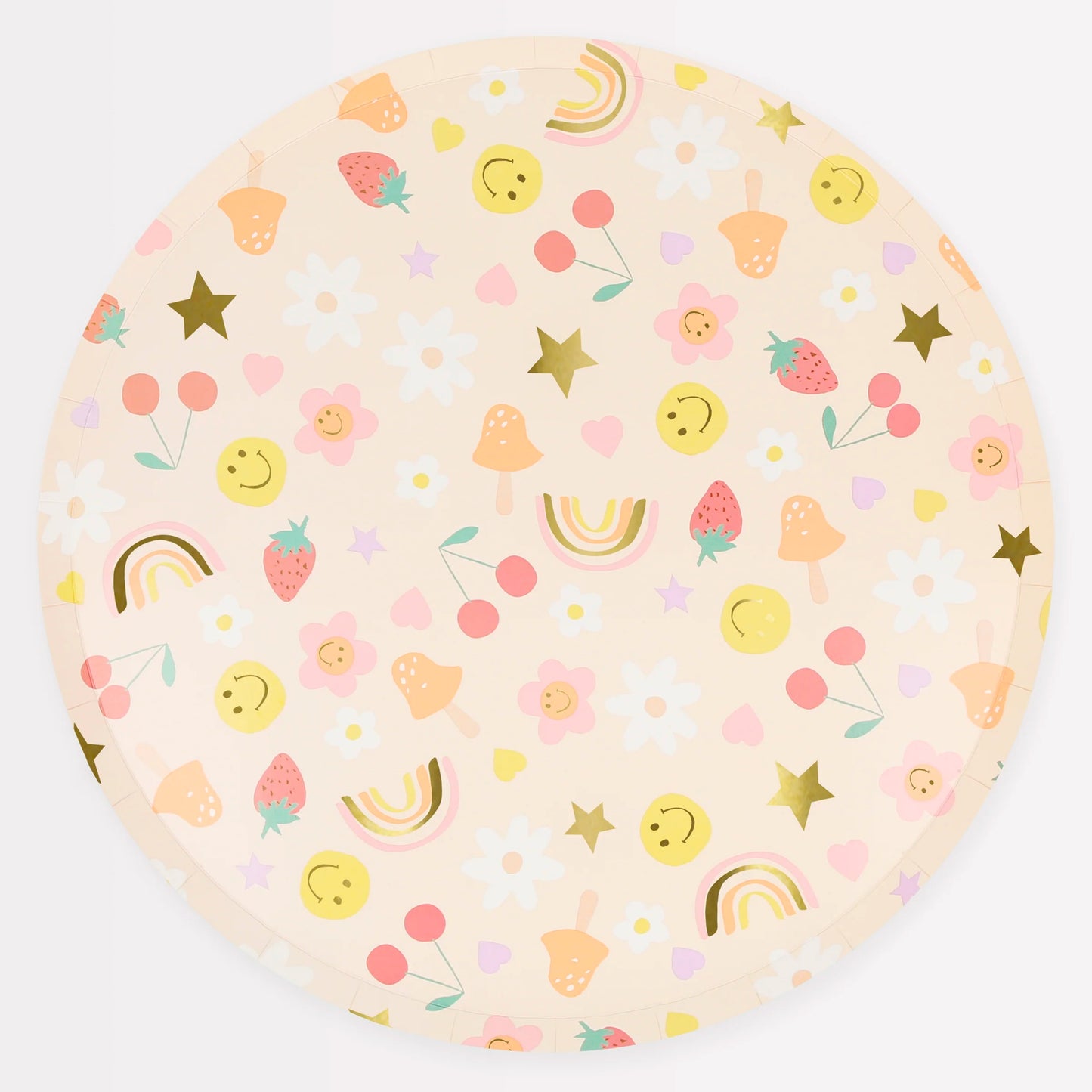 Happy Icons Dinner Plates