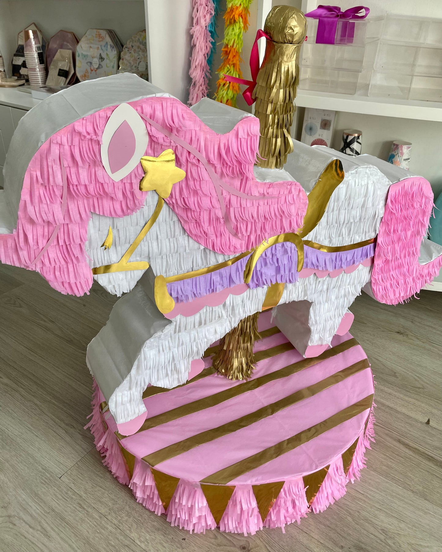 Piñata de Carrusel en 3D