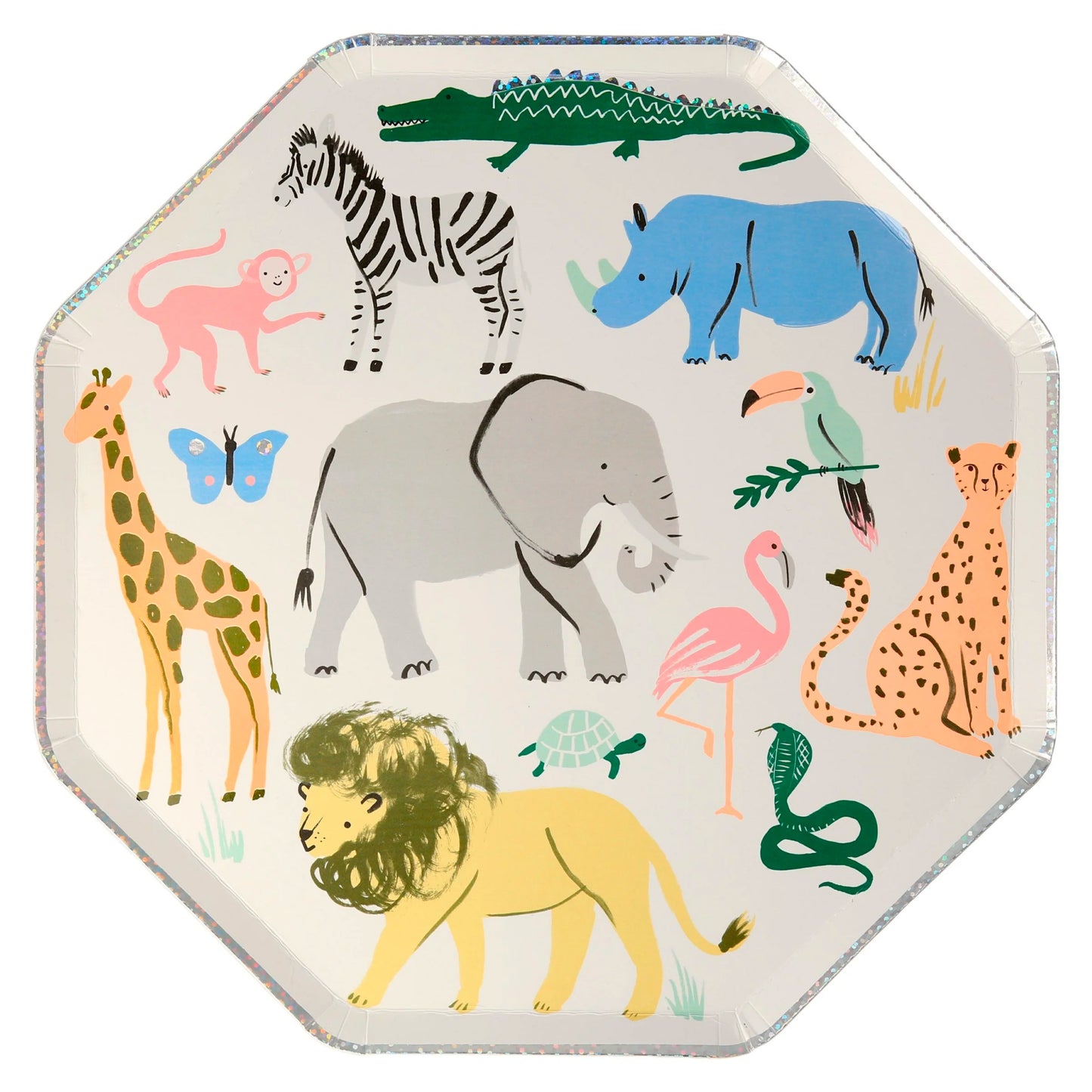 Safari Animals  Dinner Plates