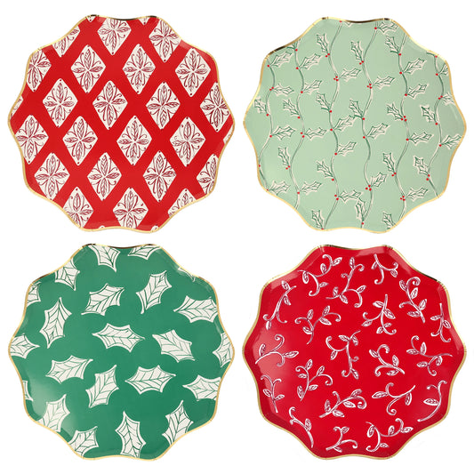 Block Print Side Plates