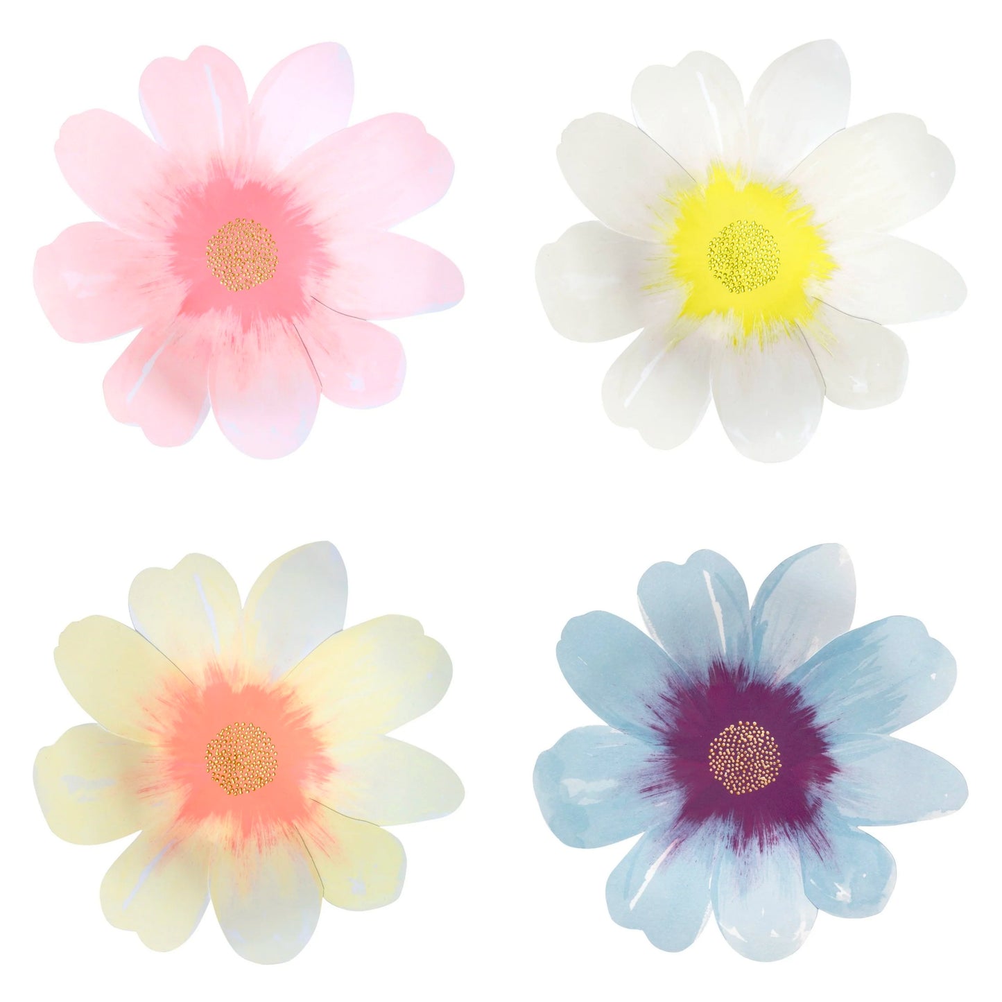 Flower Garden Large Plate