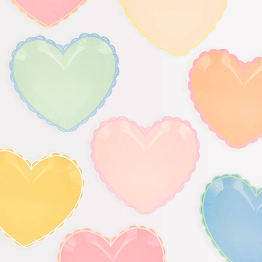 Pastel Heart Small Plate
