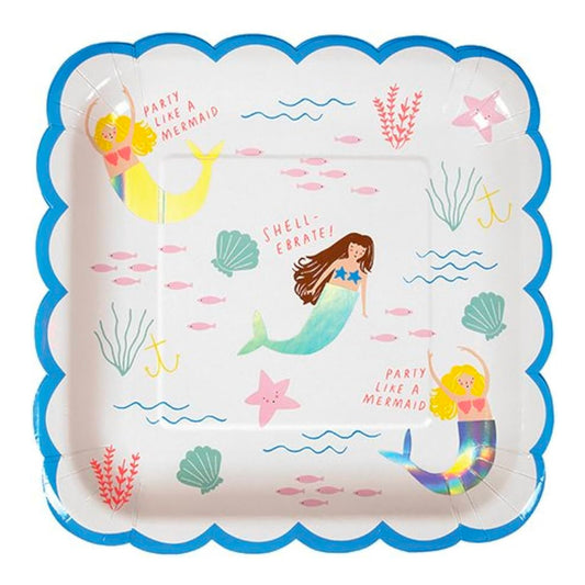 Mermaid Dinner Plates