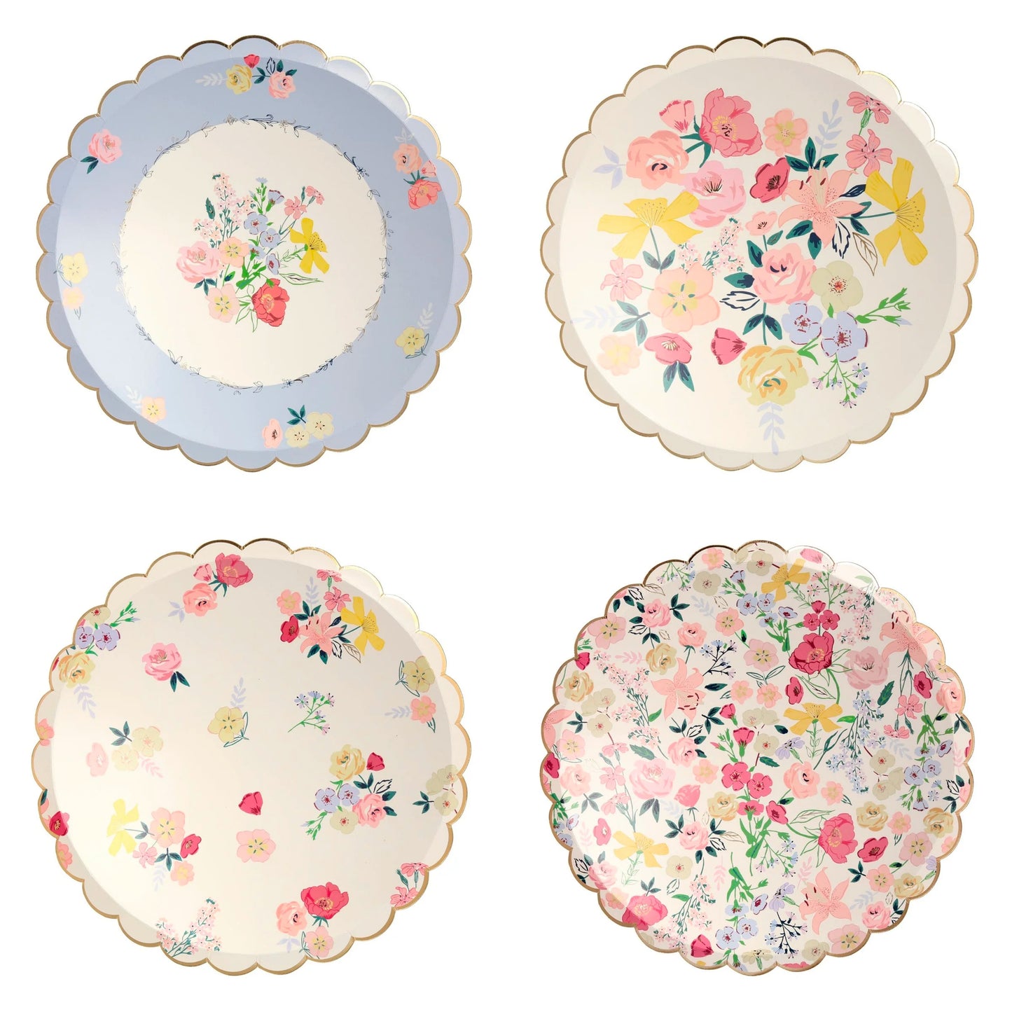 English Garden Dinner Plates