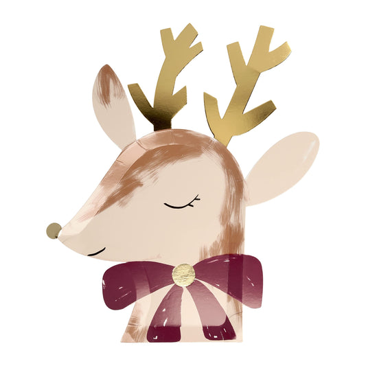 Reindeer Dinner Plates