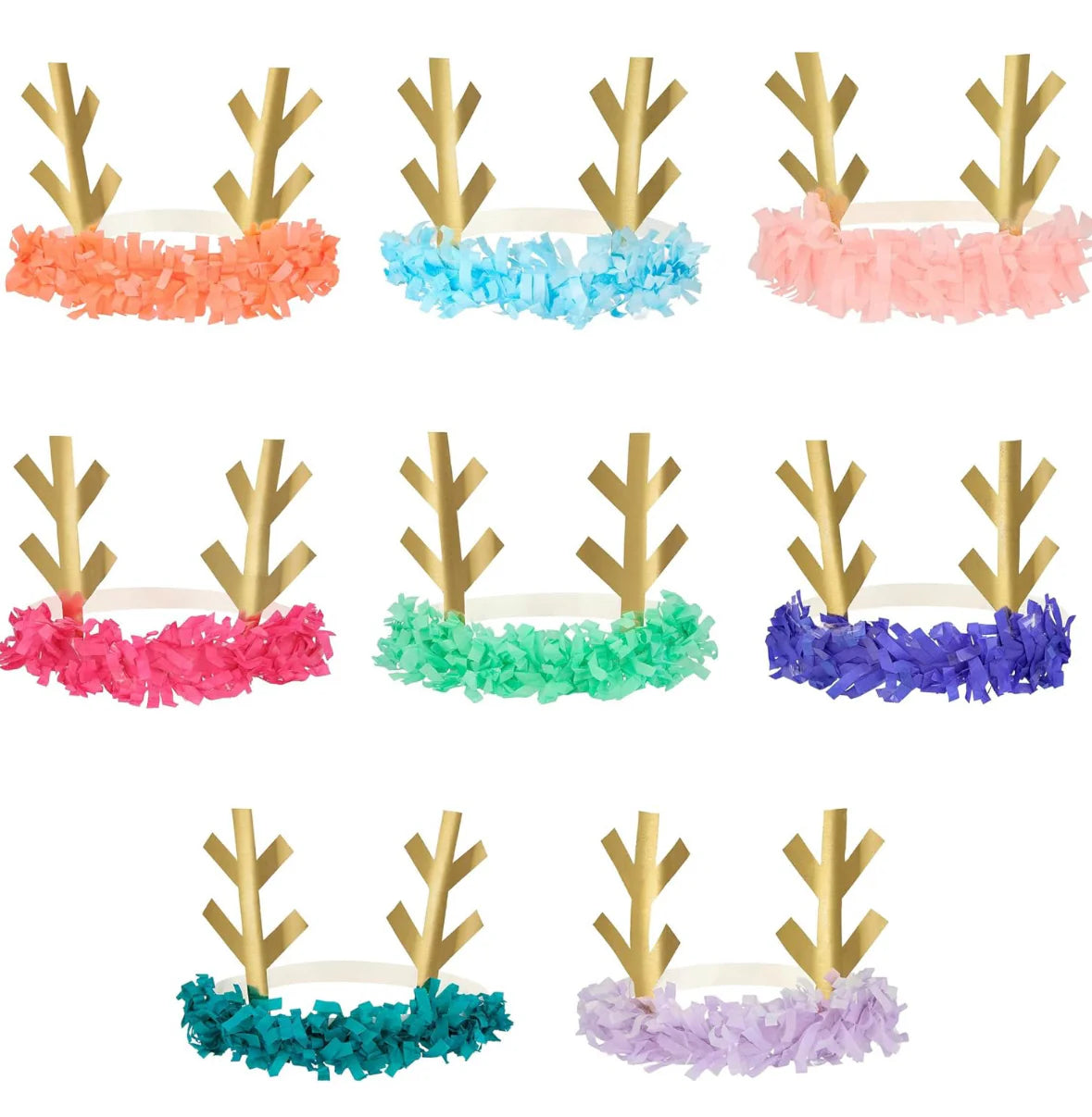 Diademas con Flecos de Reno