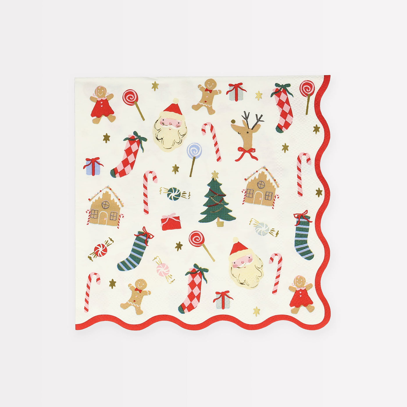 Servilleta Print Navideño