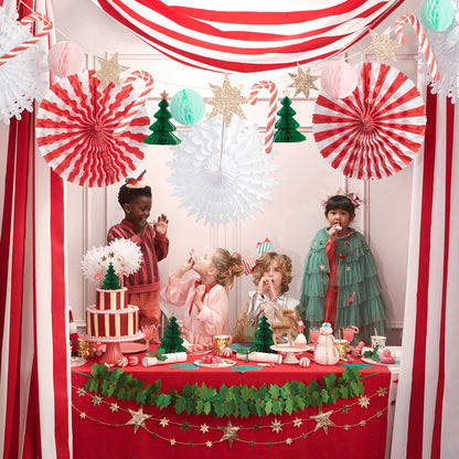 Christmas Honey Comb Garland